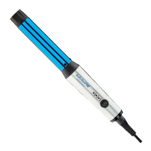 BABYLISSPRO TENAZA EN COLOR NEGRO AZUL 1 PULGADA