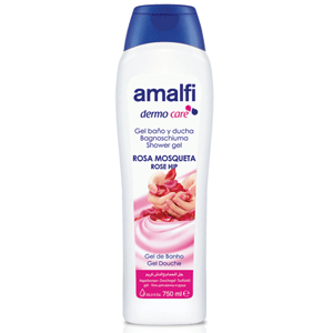 AMALFI, GEL DE BAÑO ROSA MOSQUETA 750ml