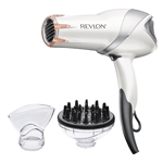  Revlon rvdr5105 N3 Laser Brilliance 1875 W, Ionic – Secador de  infrarrojos, Blanco/Gris : Belleza y Cuidado Personal